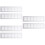 6Pcs Silver Rectangular Air Vent Mesh for Shoe Cabinet and Wardrobe 6