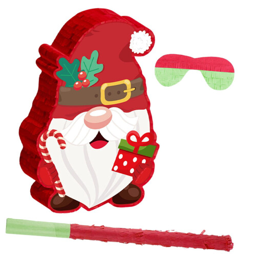 Χριστουγεννιάτικη Santa Piñata – Χαρτί υψηλής ποιότητας, εύκολη εγκατάσταση 2