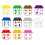 Magnetic Alphabet Learning Toy 44-Piece Letter and Shape Set 4