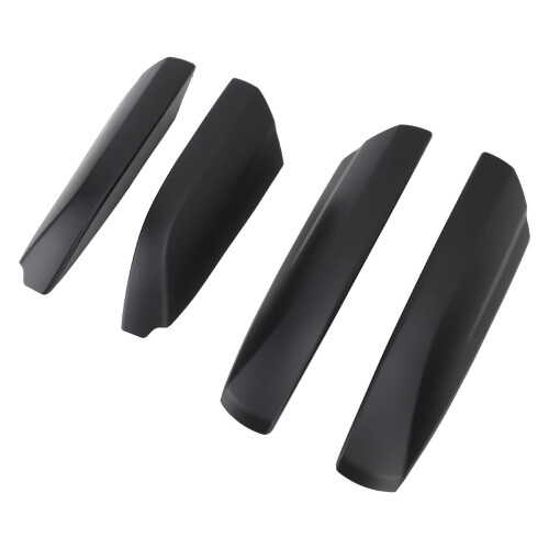 4pc Roof Rail End Cover Black Highlander 2007-2013