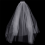 White tulle wedding veil for bride 4 pieces 3