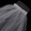 White tulle wedding veil for bride 4 pieces 6