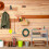 Storage shelf with 4 shelves 5