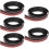 5Pièces Bande De Sol Flexible Noire Pour Carrelage Tapis 10