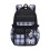 Mochila feminina leve de 18 polegadas, elegante e casual, ideal para o dia a dia. 2