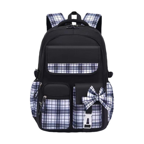 Mochila feminina leve de 18 polegadas, elegante e casual, ideal para o dia a dia. 1