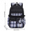 Mochila feminina leve de 18 polegadas, elegante e casual, ideal para o dia a dia. 4