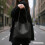 Women's Polyester Shoulder Bag – 26x26x12cm, Black 2