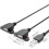Καλώδιο επέκτασης καλωδίου τροφοδοσίας USB Y Splitter Καλώδιο φόρτισης USB για 3