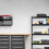 Storage shelf with 5 shelves 9