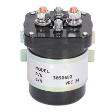 Solenoid pentru cărucior de golf 4Terminal, releu solenoid de pornire pentru cărucior de golf electric 24V DC, solenoid de pornire cu bobină de
