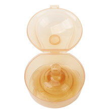 Breastfeeding Aid for Mothers, Food-Grade Soft Silicone Nipple Shield with Double Layer Protection, Flower Shaped Design for Even Pressure
