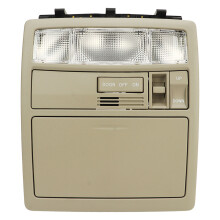 Luz de leitura no teto do carro, console interno multifuncional com porta-óculos, console com interruptor do teto solar.