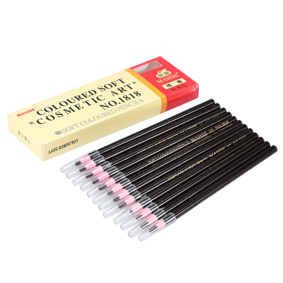 Peel-Off Eyebrow Pen for Easy Application, Easy To Use Eyebrow Pen Natural Eyebrow Shape Travel Size Eyebrow Pencil, Fade Resistant Eyebrow Pencil