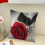 Kayannuo efterårspudebetræk 18x18 tommer rosedesign 4