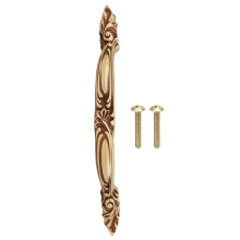 Drawer Pull Handles with Starry Pattern, Solid Metal Cabinet Hardware in Rustproof Plated Finish, High Quality Furniture Knobs for Kitchen and