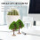6Pcs Green Mini Fake Trees Plastic Model for Architectural Decor 10