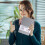 Läderanteckningsbok med innerfickor, linjerad, 8,5x5,7 6