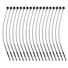 2St Zwart Voor Kledinglabels Met Veilige Snap Lock Sluiting