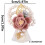 Bröllopsblomsterarmband Modernt Multi 1 st Dekorativ Blomma för Blomsterflickor 2