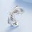 Butterfly 925 Sterling Silver Wedding Ring for Women 5
