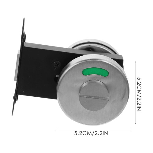 Privacy Indicator Door Lock Latch for General Public Bathrooms 1 Set 1