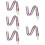 5Pcs Durable Purple Bag Strap Replacement DIY Wide Strap for Handbags 8