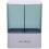 2Pcs Wall Mounted Plastic Cup Dispenser Paper Cup Organizer Light Grey 3