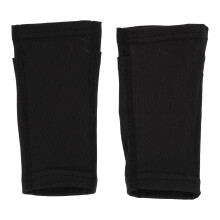 3Paren Zwarte Nylon Kuitbeschermers Voetbal Sportsokken Comfortabel
