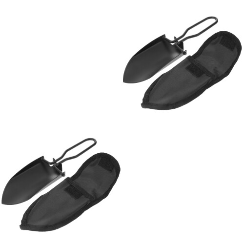 2Pcs Multifunction Stainless Steel Foldable for Garden and Camp 2