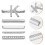 20 Pcs Strap Decorative Ring Zinc Alloy Charm Amulet 9
