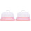 2Pcs Clear Pink Cake Carrier Cake Storage Box with Handle for Bakery 2