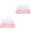 2Pcs Clear Pink Cake Carrier Cake Storage Box with Handle for Bakery 3