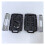 Κατάλληλο για το 2015-2021 Colorado Silverado Universal 4-Key Remote Control με μεταλλικό πλαίσιο και ασημί 2