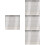 400Pcs White Self-Locking Nylon Cable Ties for Indoor Outdoor Use 5