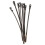 400Pcs White Self-Locking Nylon Cable Ties for Indoor Outdoor Use 9