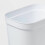 Witte plastic afvalbak van 2,5 gallon 2