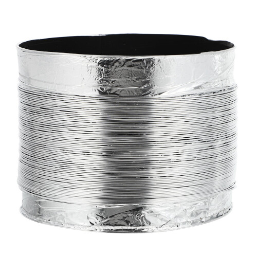 3Pcs Durable Aluminum Foil Ducting Flexible Vent Hose for Kitchen Use