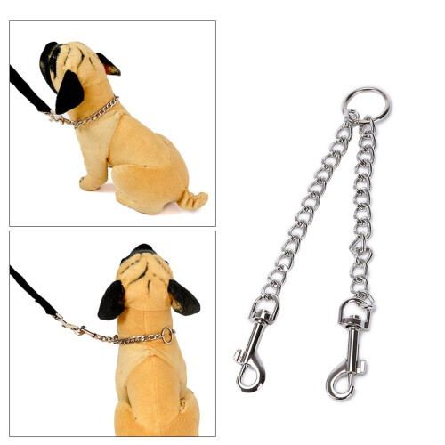 Unbranded cage wire head joints double head pet leash 1 2