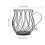 Multifunktionel holder til sort kaffe og opbevaringskurv til kaffe og snacks 4