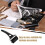 Printmaking Tool Wheel Dispensing Paper Shape Hand Roller Vinyl Rubber Black 2pcs 3