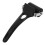 Printmaking Tool Wheel Dispensing Paper Shape Hand Roller Vinyl Rubber Black 2pcs 5