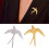 Καρφίτσα πέτου Swallow Lapel με κράμα αλουμινίου 5cm 2