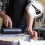Printmaking Tool Wheel Dispensing Paper Shape Hand Roller Vinyl Rubber Black 2pcs 7