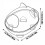 Transparent Plastic Pet Bath Basin for Small Pets 3