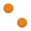 2Pièces Tapis Coton Orange Rond Pour Accessoire Bol Bouddhiste 1