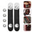 4Sets Kompakte Schwarze Balgen Schnallen Teile Strap Zubehör 9