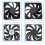 80mm 5V/12V/24V Quiet Computer Fan For Computer PC Case CPU Cooling Radiator Accessories 6