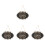 4Pièces Panneaux Accroche Porte Ouvert Fermé Décor 1