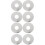 8Stk Wasserventil Abdeckplatten Selbstklebend 4